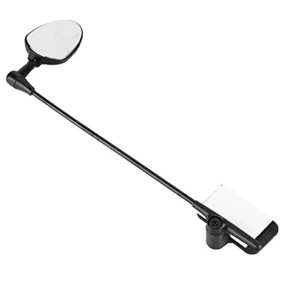 Abbildung von Fahrradhelm Rückspiegel, Leichter Reflektor Fahrradspiegel Zubehör