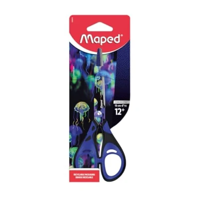 Abbildung von Maped Schul und Bastel Schere DEEPSEA PARADISE 16 cm, spitz