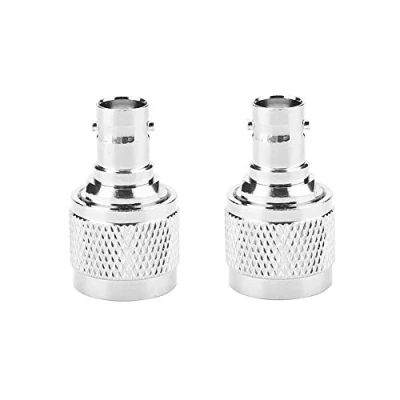 Abbildung von Akozon Typ N auf BNC Adapter 2pcs Buchse HF Stecker Koaxial Test Converter