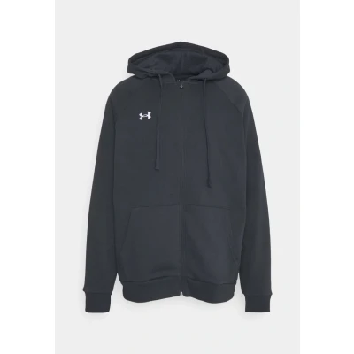 Abbildung von Under Armour Rival Hoodie Sweatjacke, Herren, Größe: XS, Black/white