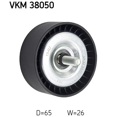 Abbildung von SKF VKM 38050 Umlenkrolle MERCEDES BENZ: C Klasse Limousine, T modell, E modell