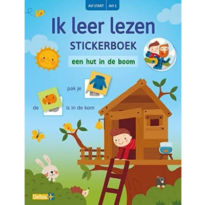Abbildung von Ik leer lezen Stickerboek Een hut in de boom (AVI START / AVI 1)