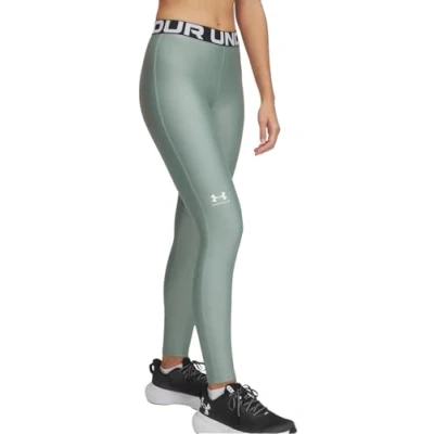 Abbildung von Under Armour Legging Tights, Damen, Größe: Small, Silica green/white