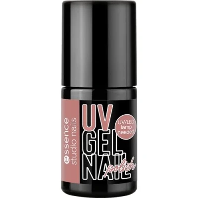 Abbildung von essence studio nails UV GEL NAIL polish, Nr. 104, Braun, langanhaltend, farbintensiv, vegan, ohne Mikroplastikpartikel, Parfüm, Parabene, 1er Pack (5ml)