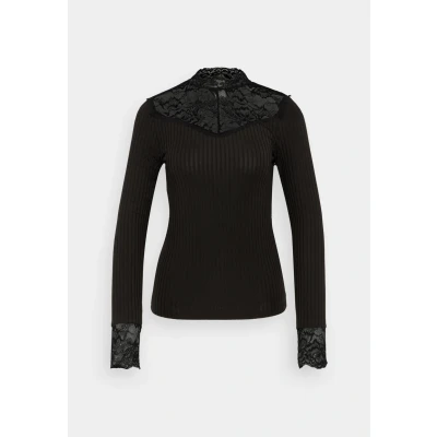 Abbildung von YAS Yasblace Langarmshirt, Damen, Größe: XS, Black