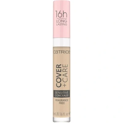 Abbildung von Catrice Cover + Care Sensitive Concealer, Abdeckstift, Nr. 002N, nude, Anti Pickel, beruhigend, aufhellend, pflegend, Haut, langanhaltend, natürlich, vegan, ölfrei, wasserfest (5ml)
