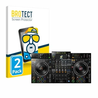 Abbildung von BROTECT Entspiegelungs Schutzfolie für Pioneer XDJ XZ (2 Stück) Matte Displayschutz Folie, Anti Reflex, Fingerprint