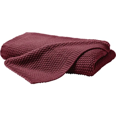 Abbildung von Primera Wohndecke &quot;Strick&quot;, mit einer hochwertigen Randverarbeitung, Kuscheldecke