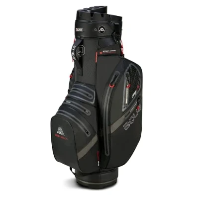 Abbildung von Aqua Silencio 4 Wasserdichte Golftasche Cartbag Schwarz