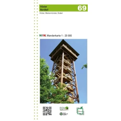 Abbildung von Höxter Nordteil Blatt 69 NRW Wanderkarte: 1:25.000 (Geo Map)