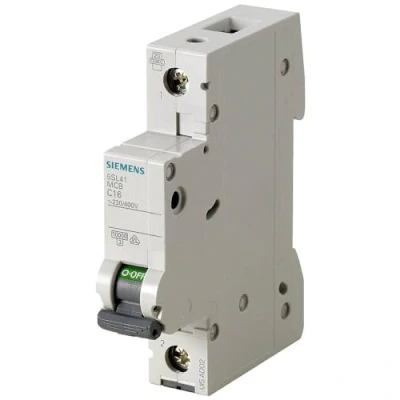 Abbildung von Siemens 5sl4 Leitungsschutzschalter 10 kA curva b 1 Polo 2 A 70 mm