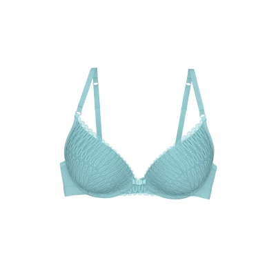 Abbildung von Triumph Pushup BH, Damen, Größe: 75B, Silver blue