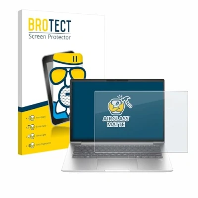 Abbildung von BROTECT Entspiegelungs Schutzglas für HP EliteBook 645 G11 Schutz Folie Panzerfolie Glas Matt [Extrem Kratzfest 9H, Anti Reflex, Fingerprint]