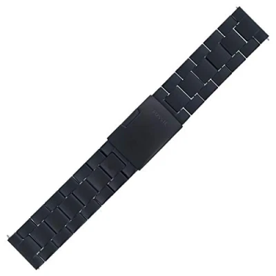 Abbildung von Fossil Uhrenarmband 22mm Metall Grau FS 4682 LB FS4682