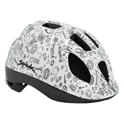 Abbildung von Spiuk Unisex Jugend Kinder Led Helm, weiß, XS/S (46/53 cm) EU