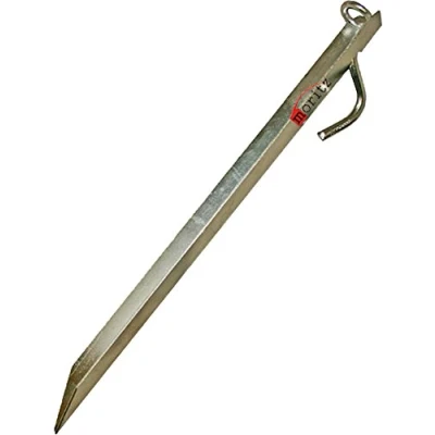 Abbildung von Moritz Zelthering 1x Mont Blanc Hering 380 mm, Erdnagel Erdanker Bodenanker Zeltbefestigung