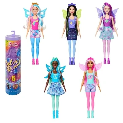 Abbildung von Barbie Color Reveal Rainbow Galaxy Puppe Gemischte Auswahl