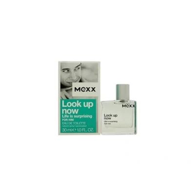 Abbildung von Mexx Look Up Now For Him Eau de Toilette Natural Spray Maritimes, fruchtiges Herren Parfüm mit Birne und aquatischen Akkorden 1 er Pack (1 x 30ml)