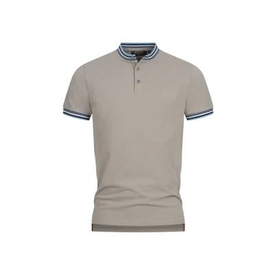 Abbildung von Indicode Jeans Inodell Tshirt basic, Herren, Größe: Small, Lt grey
