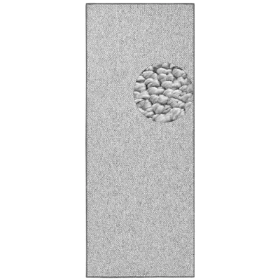 Abbildung von BT Carpet Wolly Läufer Wohnzimmerteppich Flachgewebe Kurzflor Woll Optik Wolle Skandi Look Esszimmer, Wohnzimmer, Kinderzimmer, Schlafzimmer Creme, 80x300cm