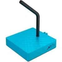 Abbildung von Xtrfy B4, Mouse Bungee für mehr Spielkomfort, Flexibler Kabelhalter Gaming Maus, Stabiler Standfuß, Rutschfeste Unterseite, Praktisch &amp; Kompakt, Miami Blue