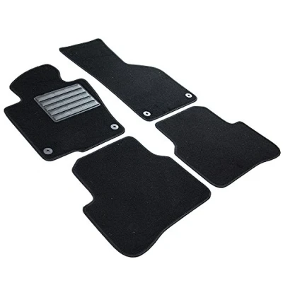 Abbildung von MDM SP 3719 Fußmatten Velours Autoteppich passend für Volkswagen Passat (B6 &amp; B7) 2005&gt;2014, black