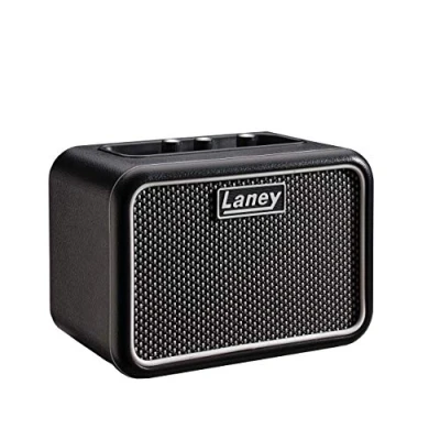 Abbildung von Laney MINI Series Battery Powered Guitar Amplifier with Smartphone Interface 3W Supergroup Edition Schwarz