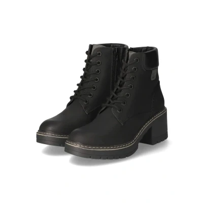 Abbildung von Dockers Plateaustiefelette, Damen, Größe: 37, Schwarz Schuhe