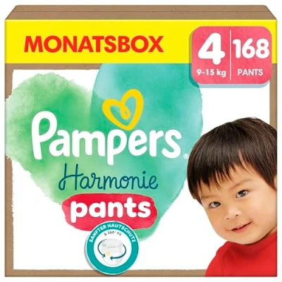 Abbildung von Pampers® Windeln Harmonie™ Größe 4 168ST für Babys und Kleinkinder (4 18 Monate)