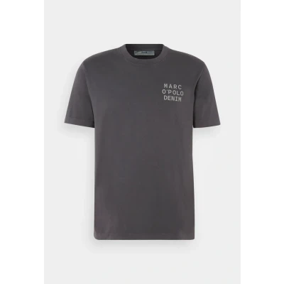 Abbildung von Marc O&#039;Polo Denim Relaxed Tshirt print, Herren, Größe: Medium, Broken graphite