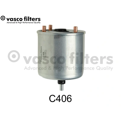 Abbildung von DAVID VASCO C406 Kraftstofffilter Leitungsfilter CITROËN: Berlingo II, C5 III Kombi, C3 Picasso, PEUGEOT: 508 I SW, 207 Schrägheck, 308 SW 2