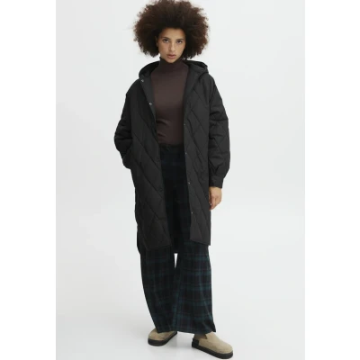 Abbildung von ICHI Ihhansa JA Wintermantel, Damen, Größe: Large, Black