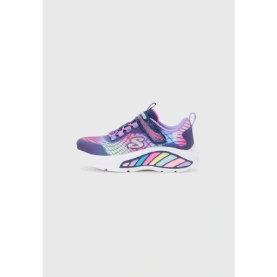 Abbildung von Skechers Sneaker &quot;RAINBOW CRUISERS&quot;, Kinderschuh mit Farbverlauf, Größenschablone zum Download