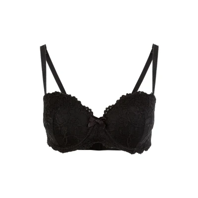 Abbildung von Lascana Balconette BH, Damen, Größe: 80B, Schwarz