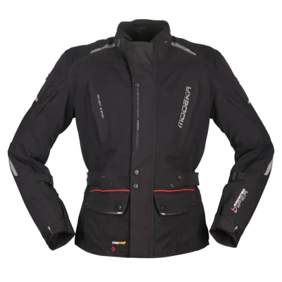 Abbildung von Modeka Viper LT Damen Motorrad Textiljacke Schwarz 38