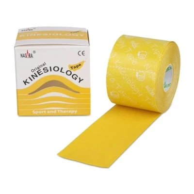 Abbildung von Nasara Kinesiotape 5 cmx5 m gelb 1 St
