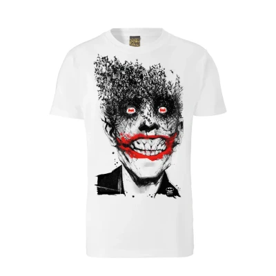 Abbildung von Logoshirt Jokerfrontprint Tshirt print, Herren, Größe: XS, Weiss