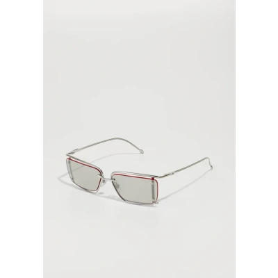 Abbildung von Diesel Unisex Sonnenbrille, Größe: 57, Shiny silver