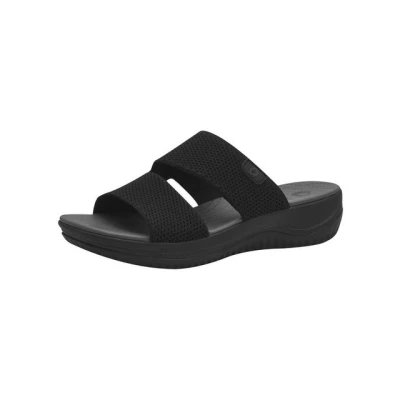 Abbildung von Jana Pantolette flach, Damen, Größe: 36, Black Schuhe