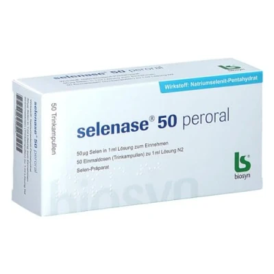 Abbildung von Selenase 50 Peroral Lösung zum Einnehmen 50X1 ml