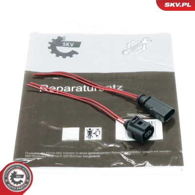 Abbildung von ESEN SKV 53SKV114 Reparatursatz, Kabelsatz mit Zubehör VOLKSWAGEN: Golf 5 Schrägheck, 4 Multivan (7HM, AUDI: A3 Schrägheck