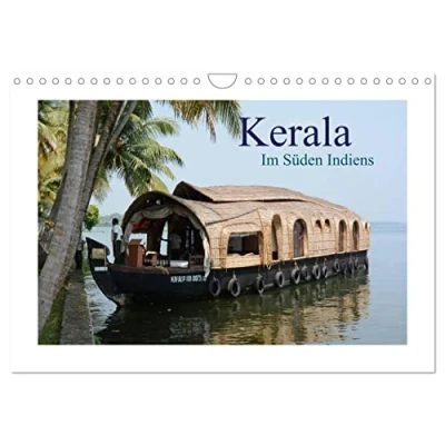 Abbildung von Kerala Im Süden Indiens (Wandkalender 2025 DIN A4 quer), CALVENDO Monatskalender