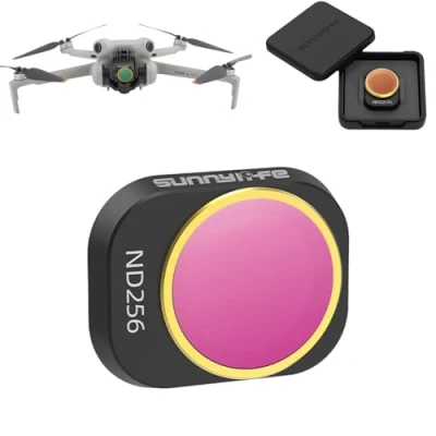 Abbildung von MotuTech Objektivfilter für DJI Mini 4 Pro Neutraldichtefilter ND256