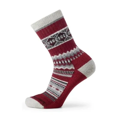 Abbildung von Smartwool Everyday Snowed IN CREW Sportsocken, Größe: XL, Tibetan red