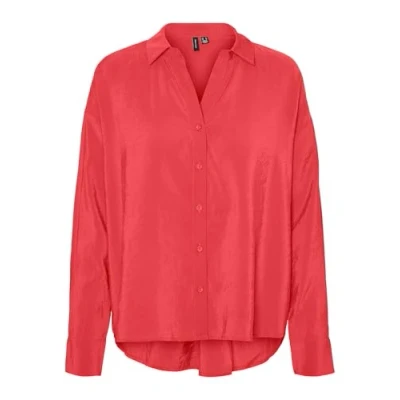 Abbildung von Vero Moda Hemdbluse, Damen, Größe: XS, Cayenne