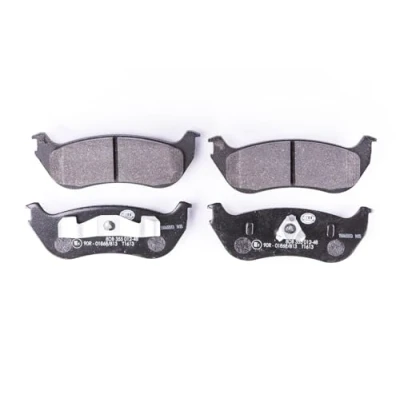Abbildung von HELLA 8DB 355 012 481 Bremsbelagsatz nicht für Verschleißwarnanzeiger vorbereitet FORD USA: Explorer Mk2, Escape II, III SUV