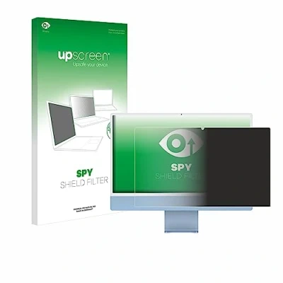 Abbildung von upscreen Blickschutzfilter für Apple iMac 24&quot; 2021 2024 Privacy Filter Blickschutzfolie Sichtschutz Folie [Blaulichtfilter, Anti Reflex]