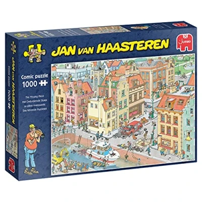 Abbildung von JUMBO Spiele Puzzle 20041 Jan van Haasteren Das fehlende Puzzleteil 1000 Teile, Puzzleteile, Made in Europe
