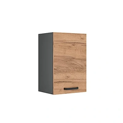 Abbildung von Vicco Hängeschrank R Line, Goldkraft Eiche/Anthrazit, 40 cm