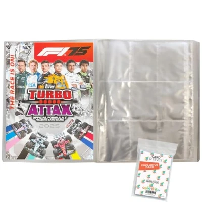 Abbildung von Bundle mit Topps Turbo Attax Formel 1 2025 Trading Cards + Exklusive Collect it Hüllen (1 Leere Sammelmappe)